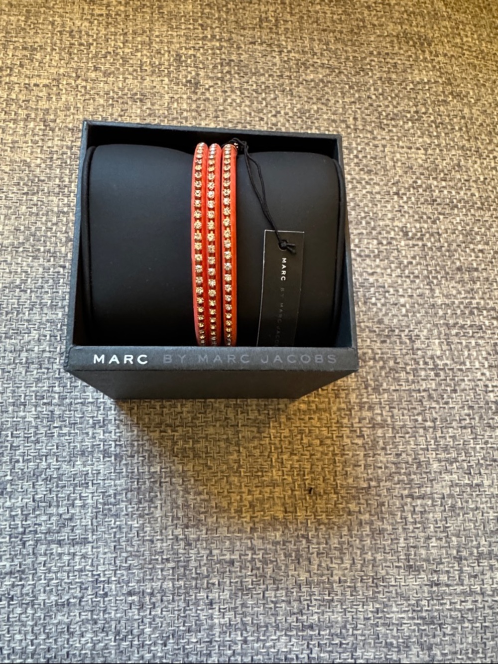 MARC by MARC JACOBS Knockout Pink Rhinestone Bracelet - Picture 4 of 5
